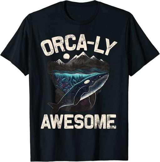 Whales Watch Dolphin Pottwhal Funny Saying Orca Whale T-Shirt